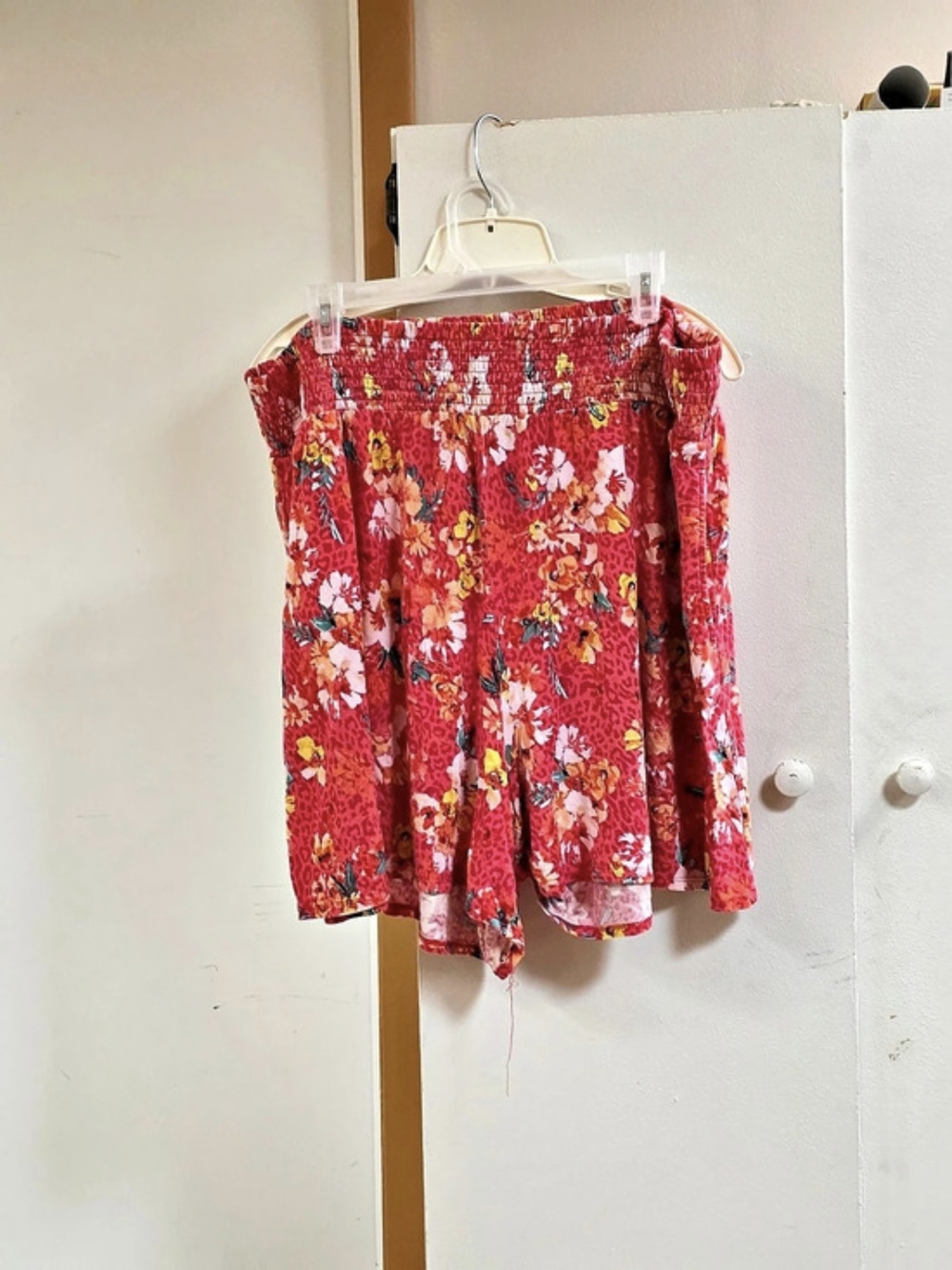 Torrid Floral Leopard Print Shorts
